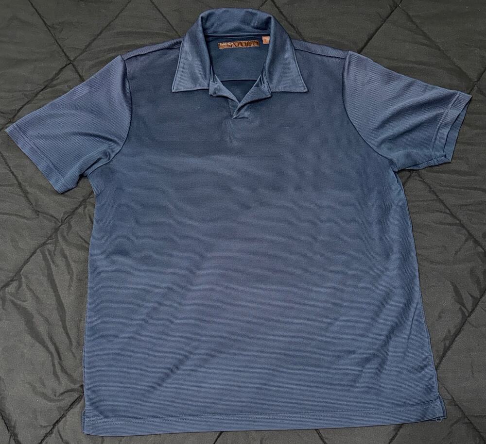 Perry Ellis Men's Navy Blue Polo Shirt